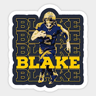 Blake Corum The Great The Legend Sticker